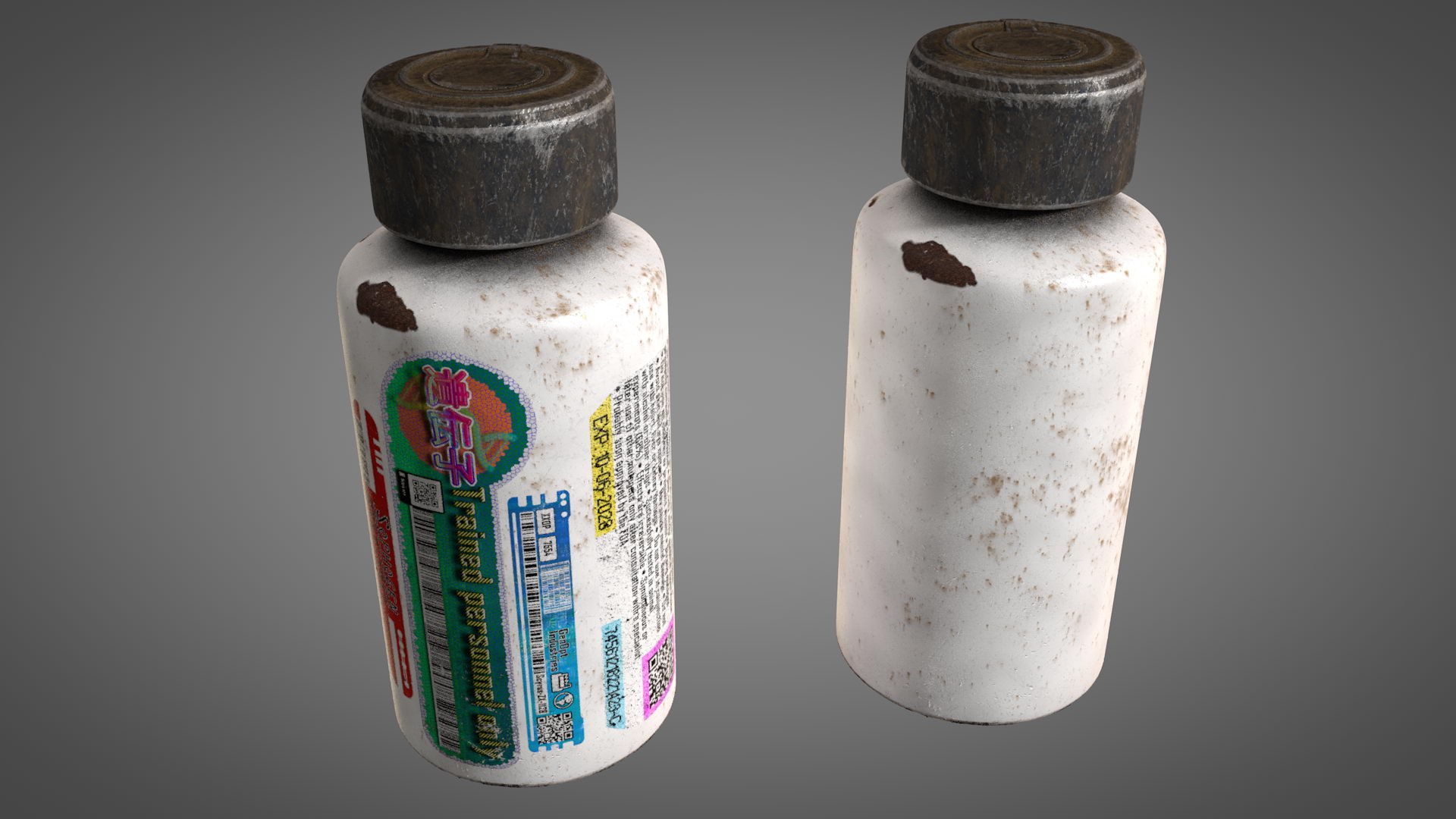 metal vial 3D https://p.turbosquid.com/ts-thumb/gp/ylAWl8/VpmmImWi/phiole004_0032/jpg/1548453921/1920x1080/fit_q87/fbedb45e13cc3ac14ec977bf5e69eefc8340cefd/phiole004_0032.jpg