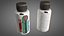 Metal Drug Medicine Vial Flask Pharmacy Bottle