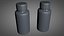 Metal Drug Medicine Vial Flask Pharmacy Bottle