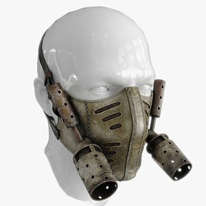 3D model Postapocaliptico Mask