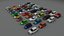 3D 40 cars