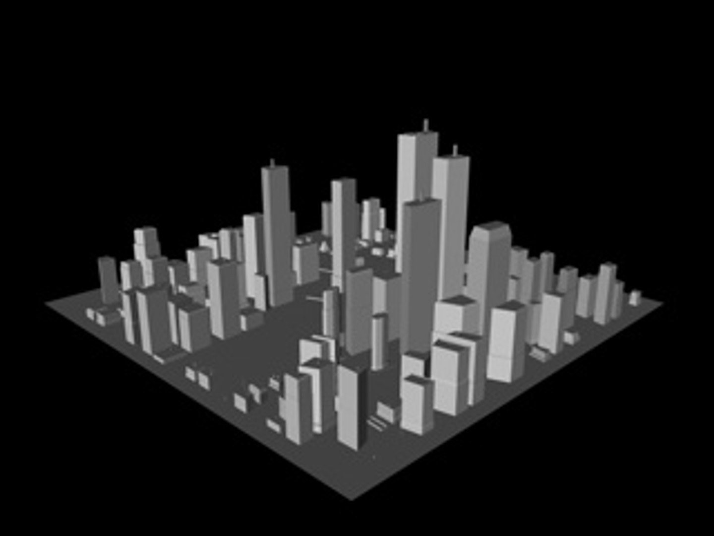 a small 3d model