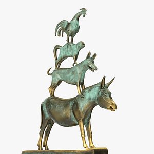 Bremen Town Musicians Sculpture