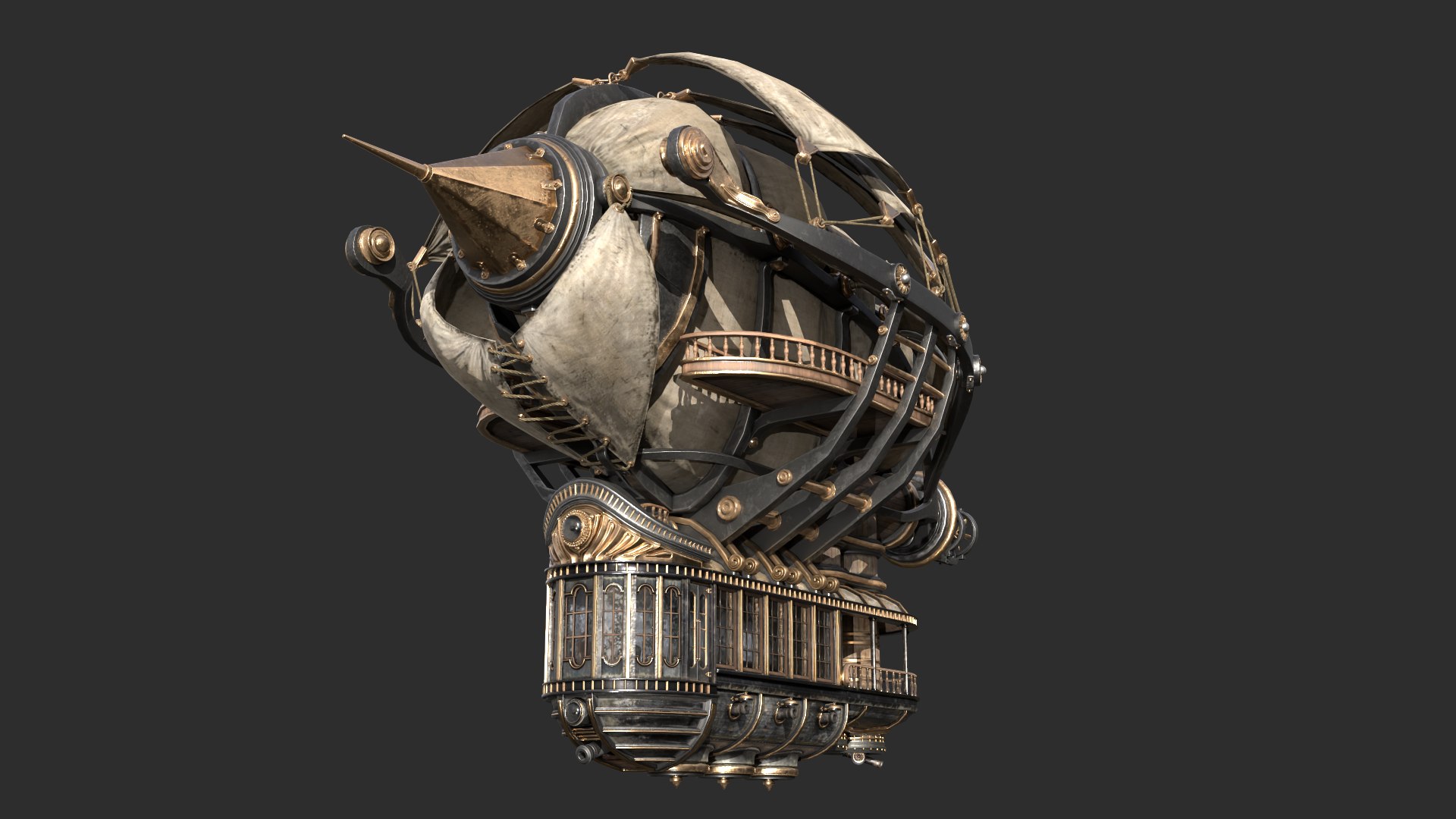 3D Model Airships Pack - TurboSquid 2223108