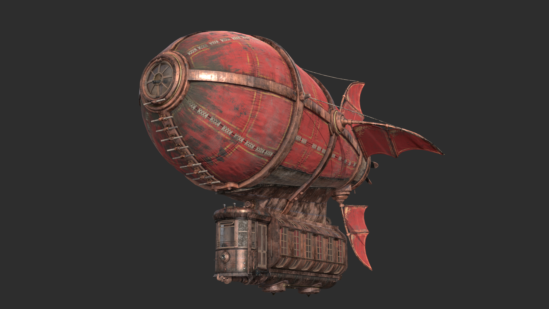 3D Model Airships Pack - TurboSquid 2223108