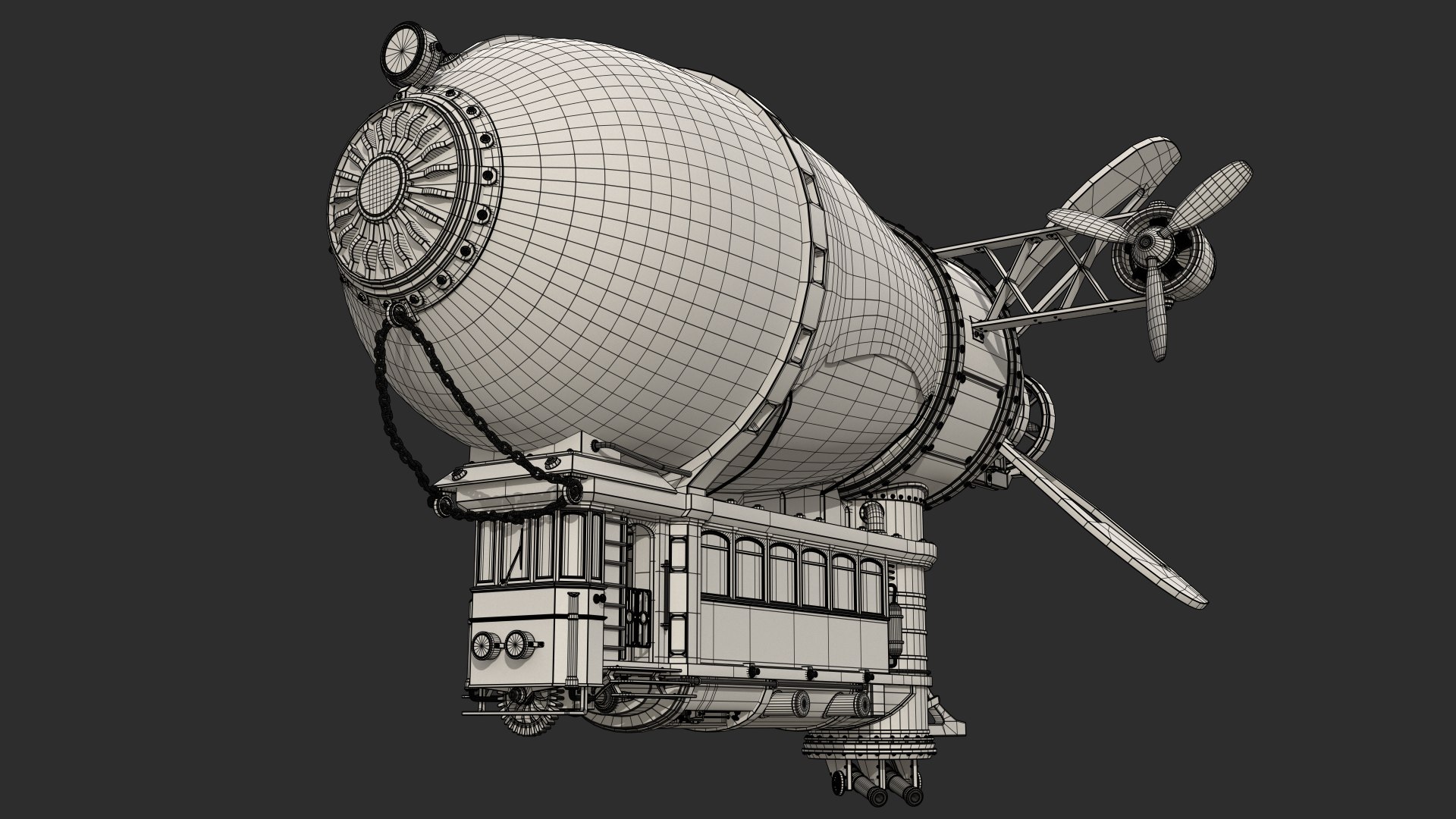 3D Model Airships Pack - TurboSquid 2223108