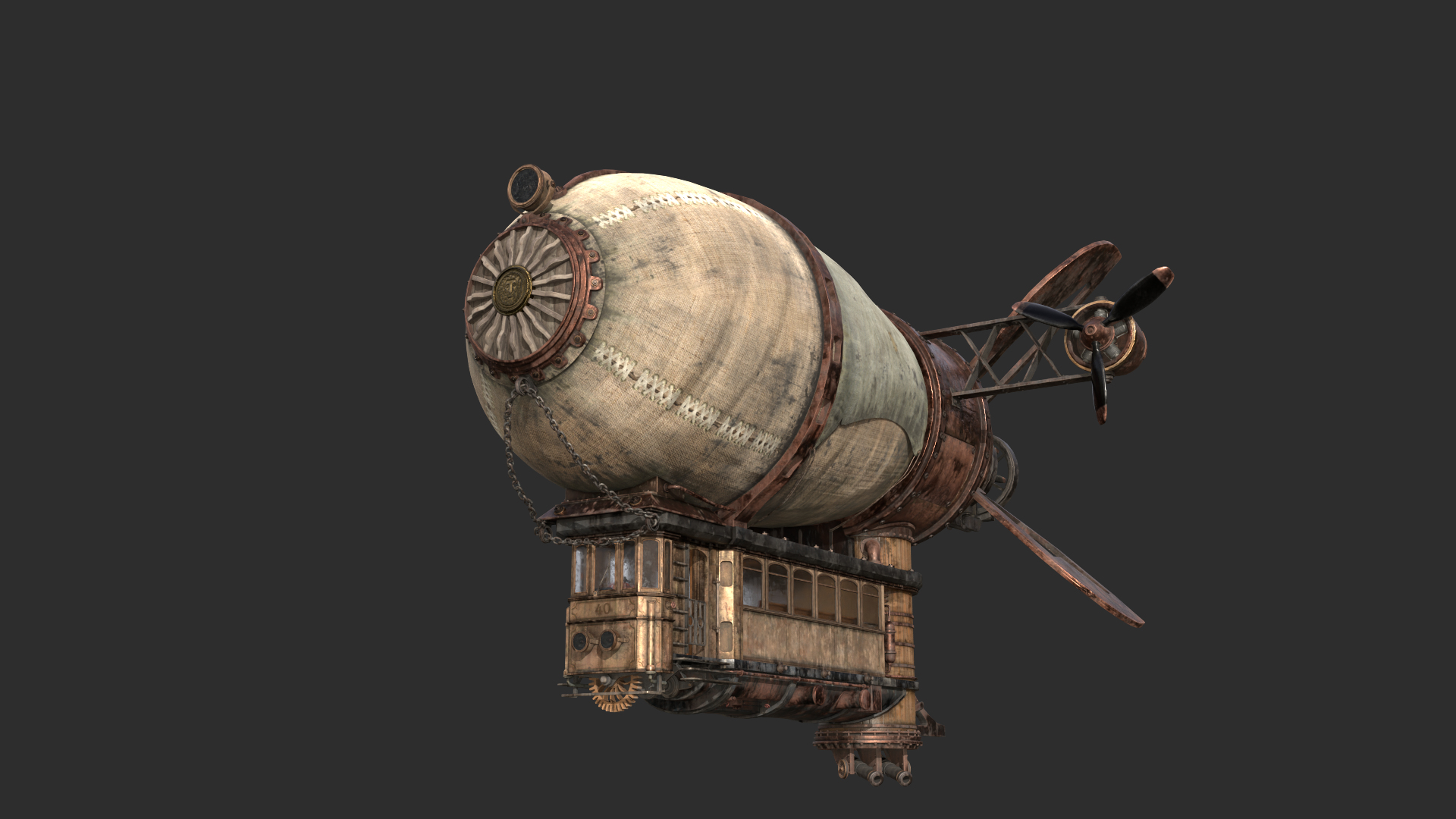 3D Model Airships Pack - TurboSquid 2223108