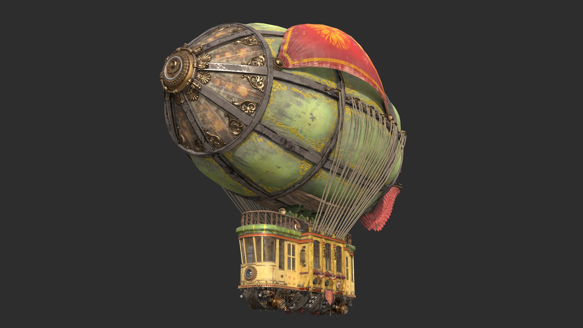 3D Model Airships Pack - TurboSquid 2223108