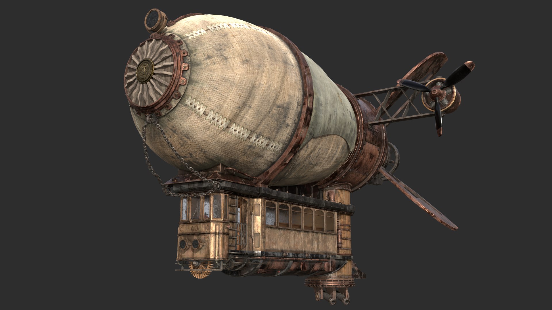 3D Model Airships Pack - TurboSquid 2223108