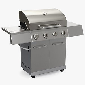 Stainless Steel Propane Gas Grill