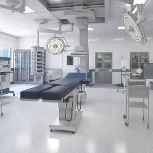 Medical Operating Room 2 3D model