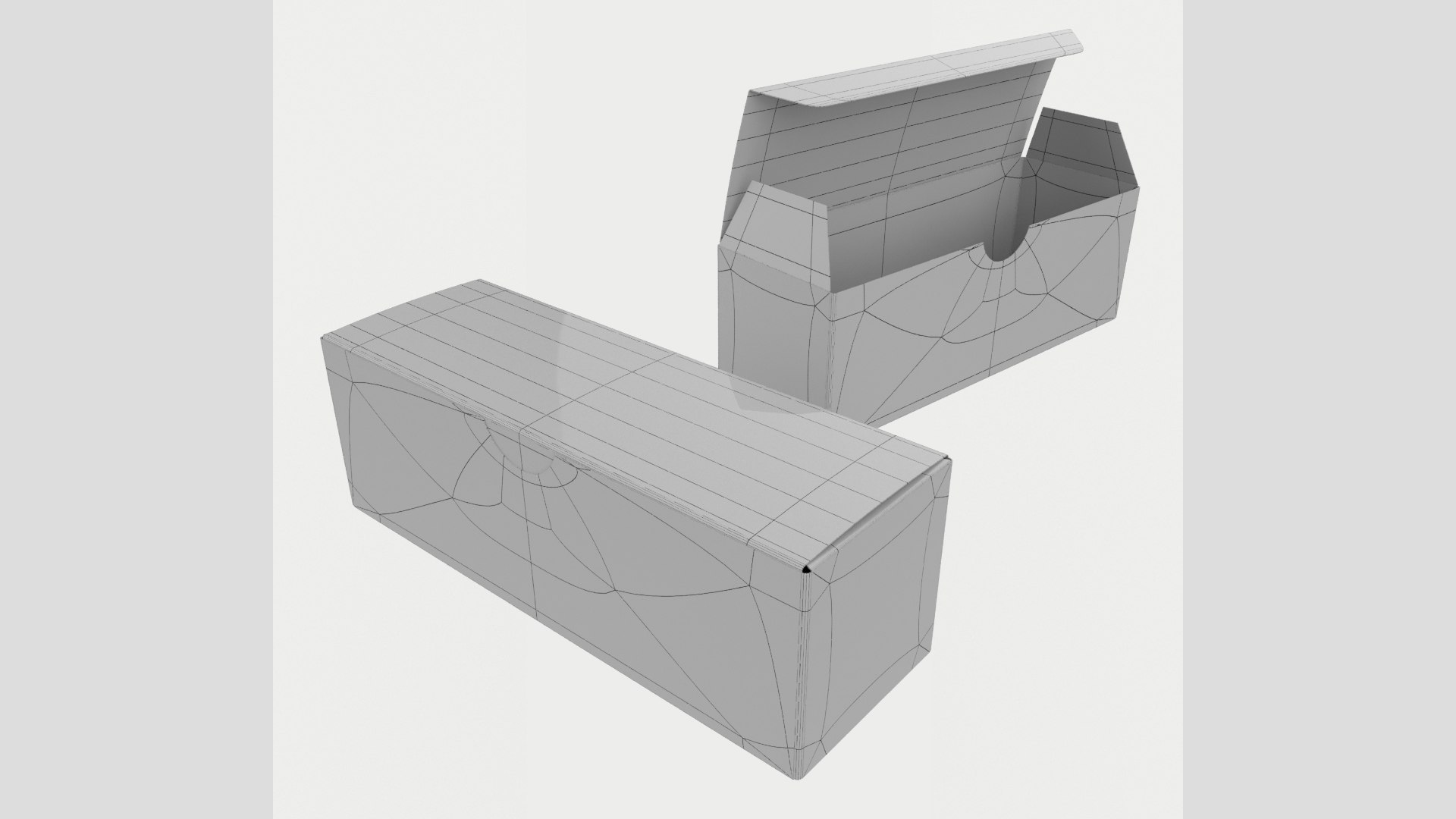 3D model 15cm Long Paper Box Closed Opened Unwrapped https://p.turbosquid.com/ts-thumb/gq/AeDY8z/gU/wire2/jpg/1655709870/1920x1080/fit_q87/15d4978b408935b29c0efbc209d54bf01d29d4a9/wire2.jpg