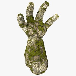3D Stone Golem Hand