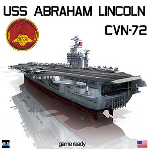 uss abraham cvn-72 cvn 3d lwo