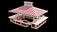 Concesión de parques temáticos o puestos de juegos 4K Low-poly modelo 3d