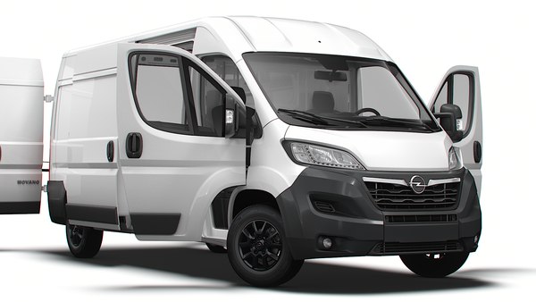 Opel Movano Van L3H2 HQ Interior 2023 3D model TurboSquid