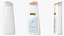 Ensemble de bouteilles de shampoing de 400 ml