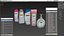 Ensemble de bouteilles de shampoing de 400 ml