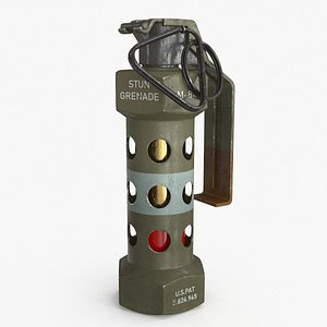 3D model Hand Grenade v5