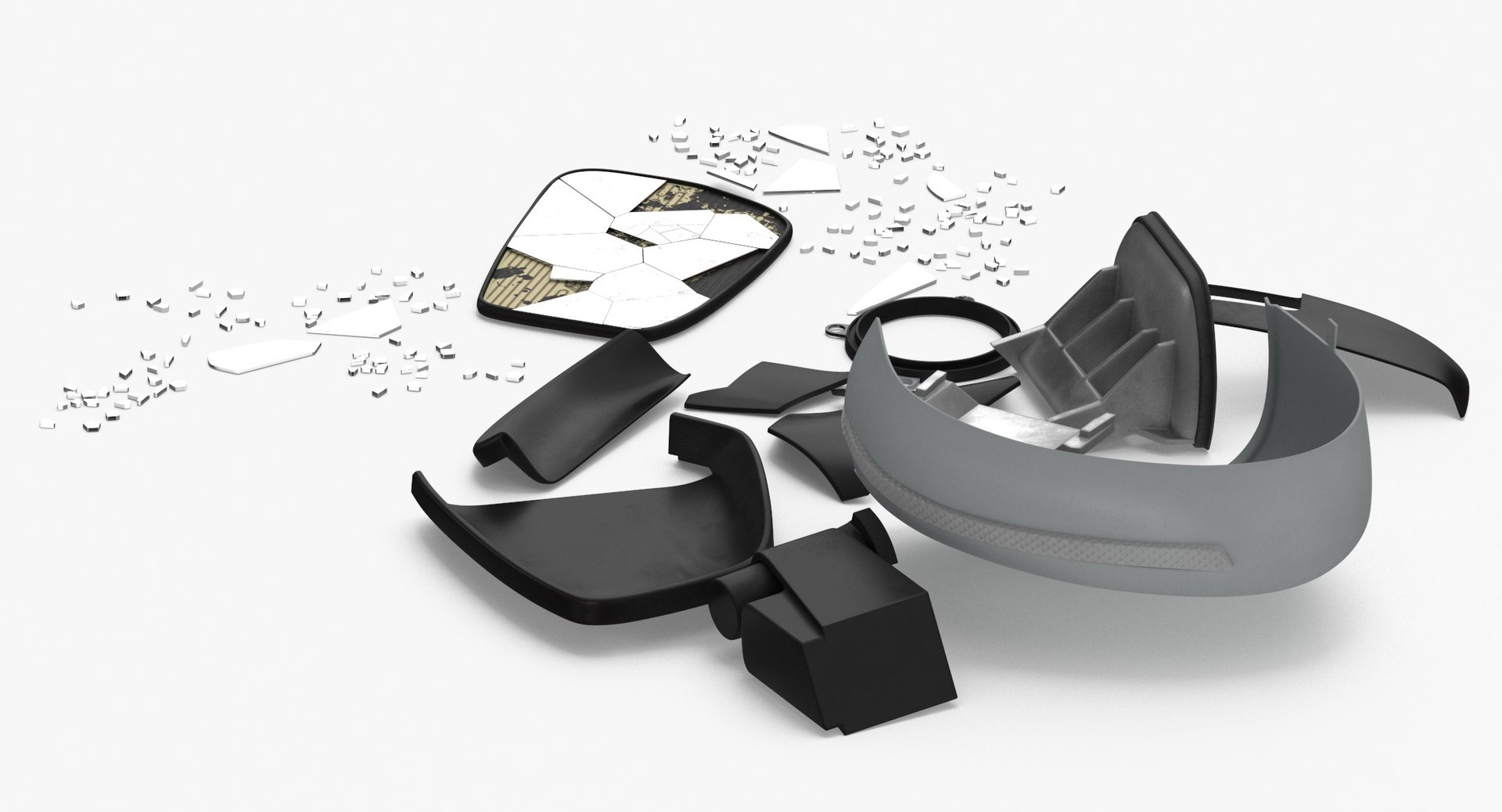 Side Mirror 3D Model - TurboSquid 1942164