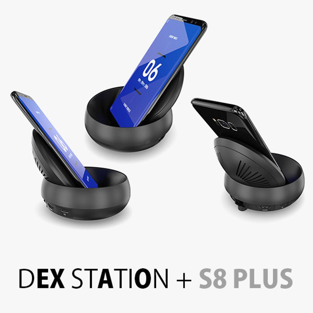 modelo 3d Samsung DEX Station GALAXY S8 Plus TurboSquid 1178777 - Main Image