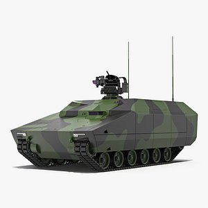 Lynx IFV Rigged 3D Model