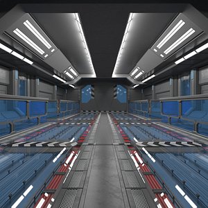 Sci-Fi Interior Corridor