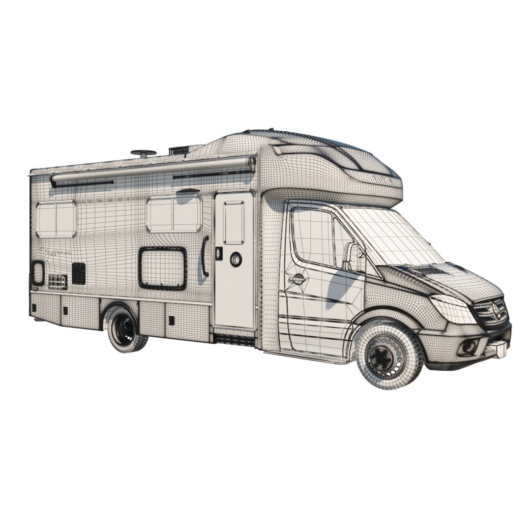 3D Model Recreational Vehicle - TurboSquid 1571248