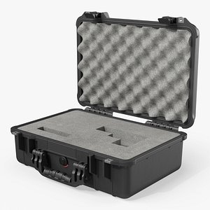 Hard Locking Case for Handgun Transport 3D model