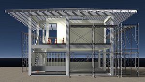 3D House under construction 25-60