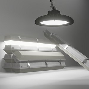 Lights - Warehouse 3D model