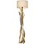 Floor Lamp Torcher made of natural wood branches driftwood 3D model