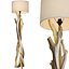 Floor Lamp Torcher made of natural wood branches driftwood 3D model