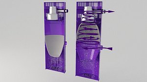 vacuum cleaner infographic graphic 3D