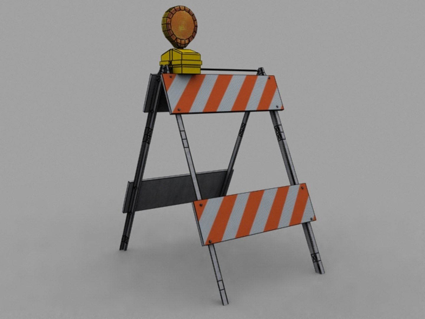 Road Pylon 3d Model