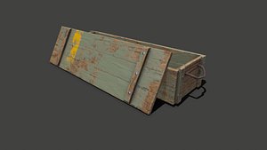Weapon Crate Low-poly PBR