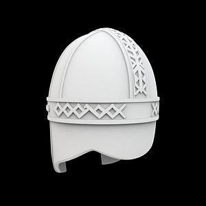 3D Viking Warrior Helmet model