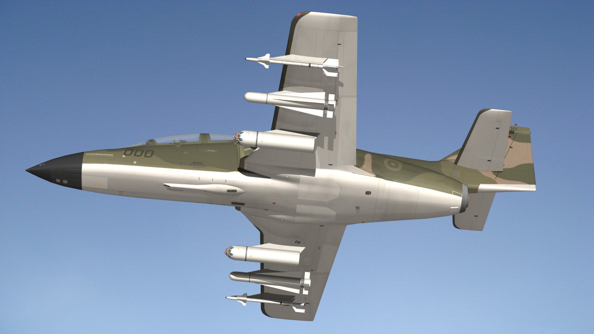 Jet Trainer Classic Camo 3D model https://p.turbosquid.com/ts-thumb/gr/IlTqDN/GN/tclasspr7/jpg/1643298610/1920x1080/fit_q87/e52389b26e43220873789e76b82e7106776ad9d6/tclasspr7.jpg