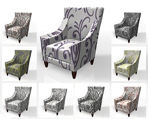 3d 3ds arm chair