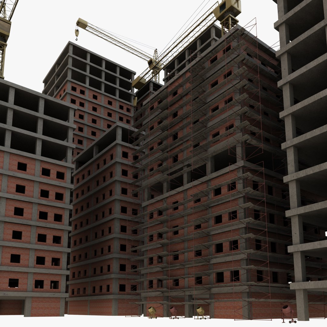 Construction Site 3d Max