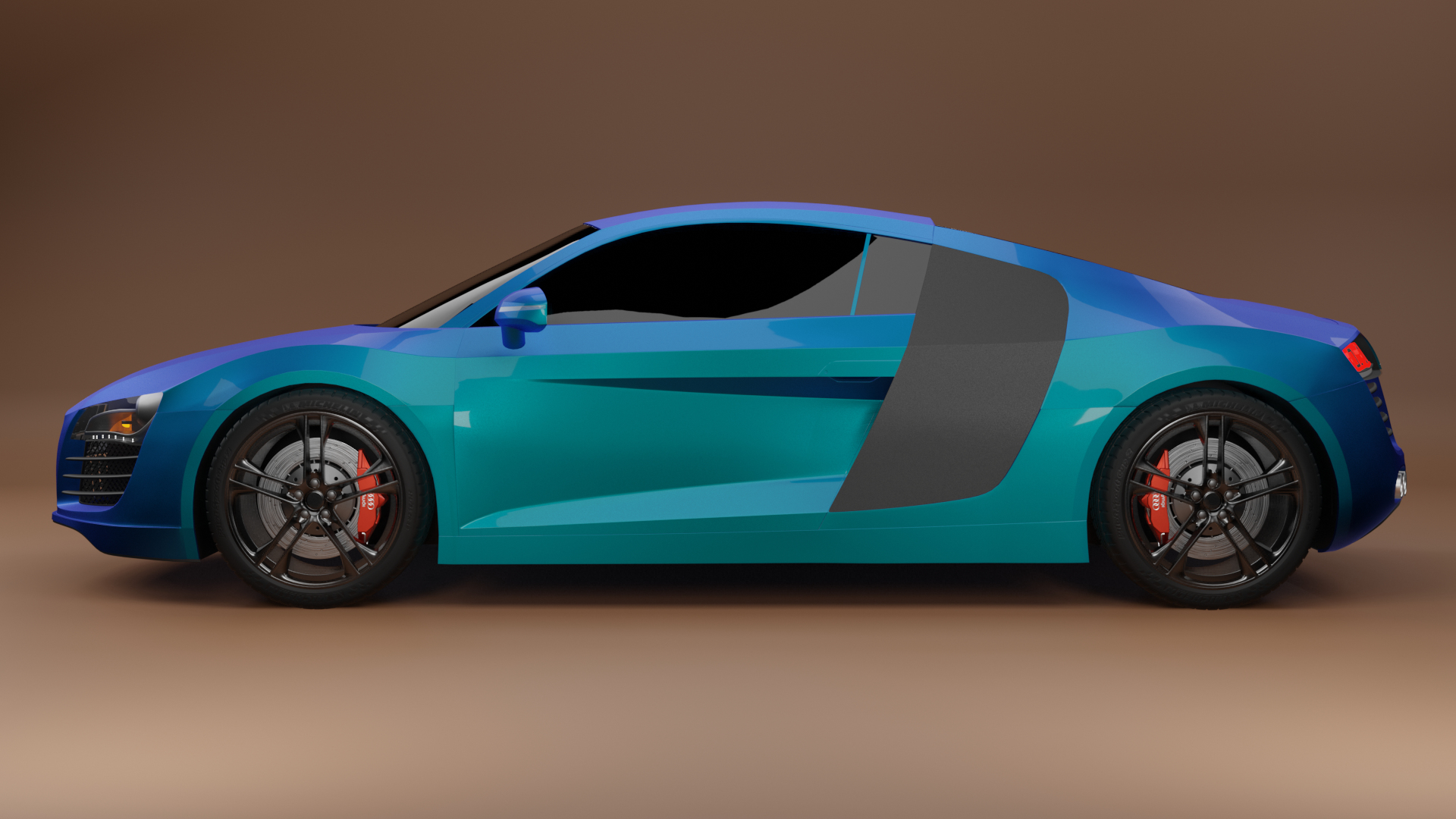 3D Model Audi R8 Exterior - TurboSquid 1643495