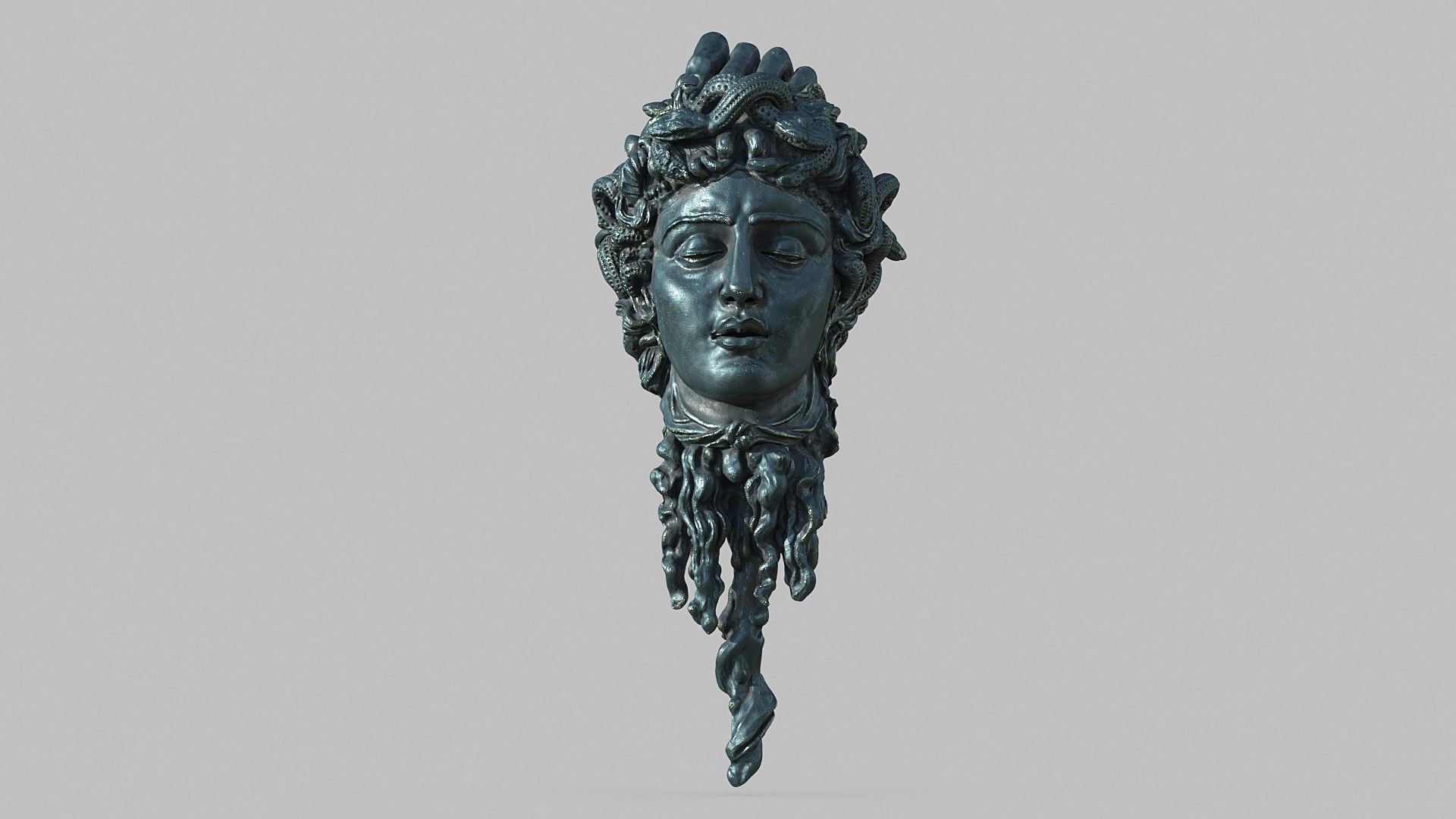 Medusa Head Bust 3d Model Turbosquid 1717604 9312