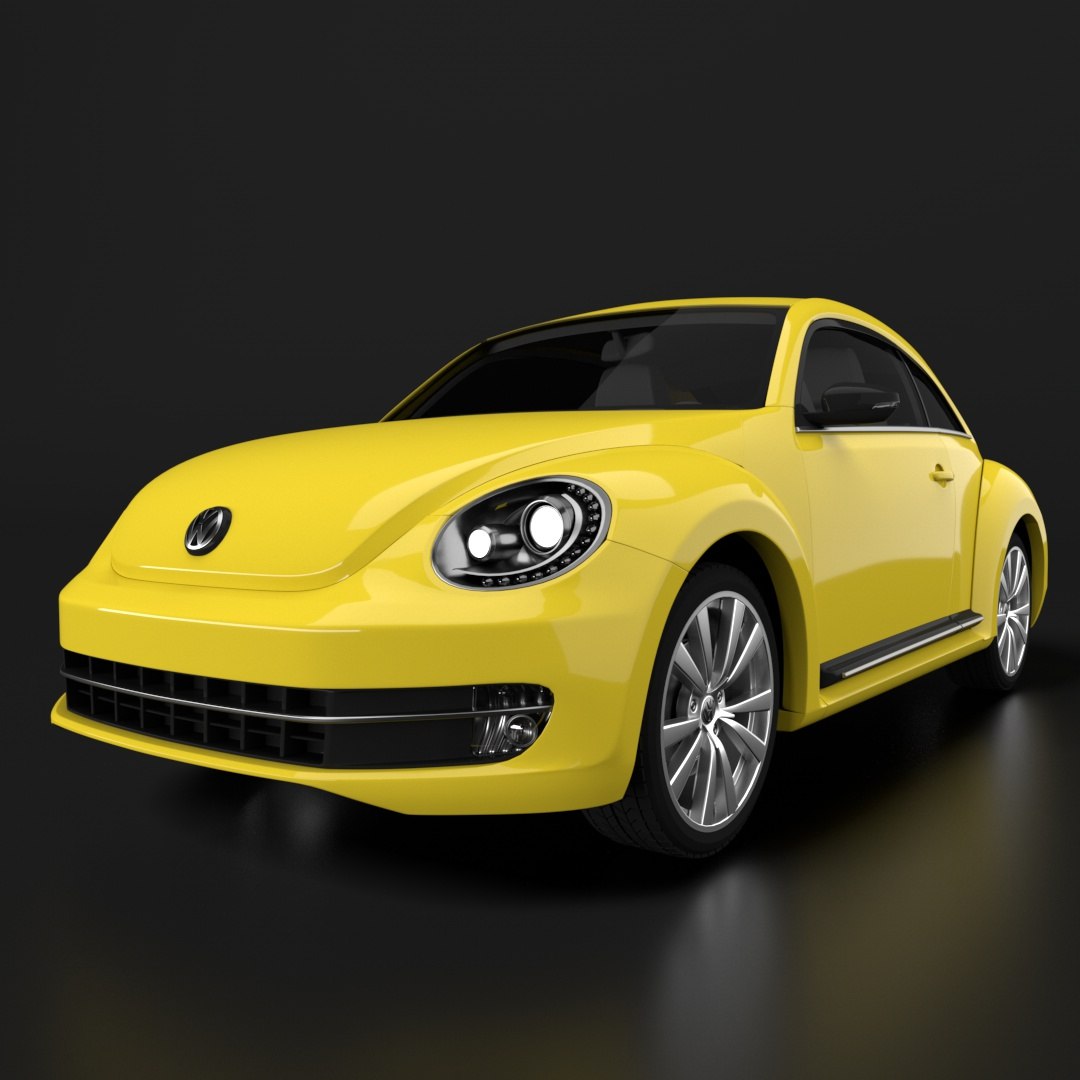 3D Model Volkswagen Beetle - TurboSquid 2382901
