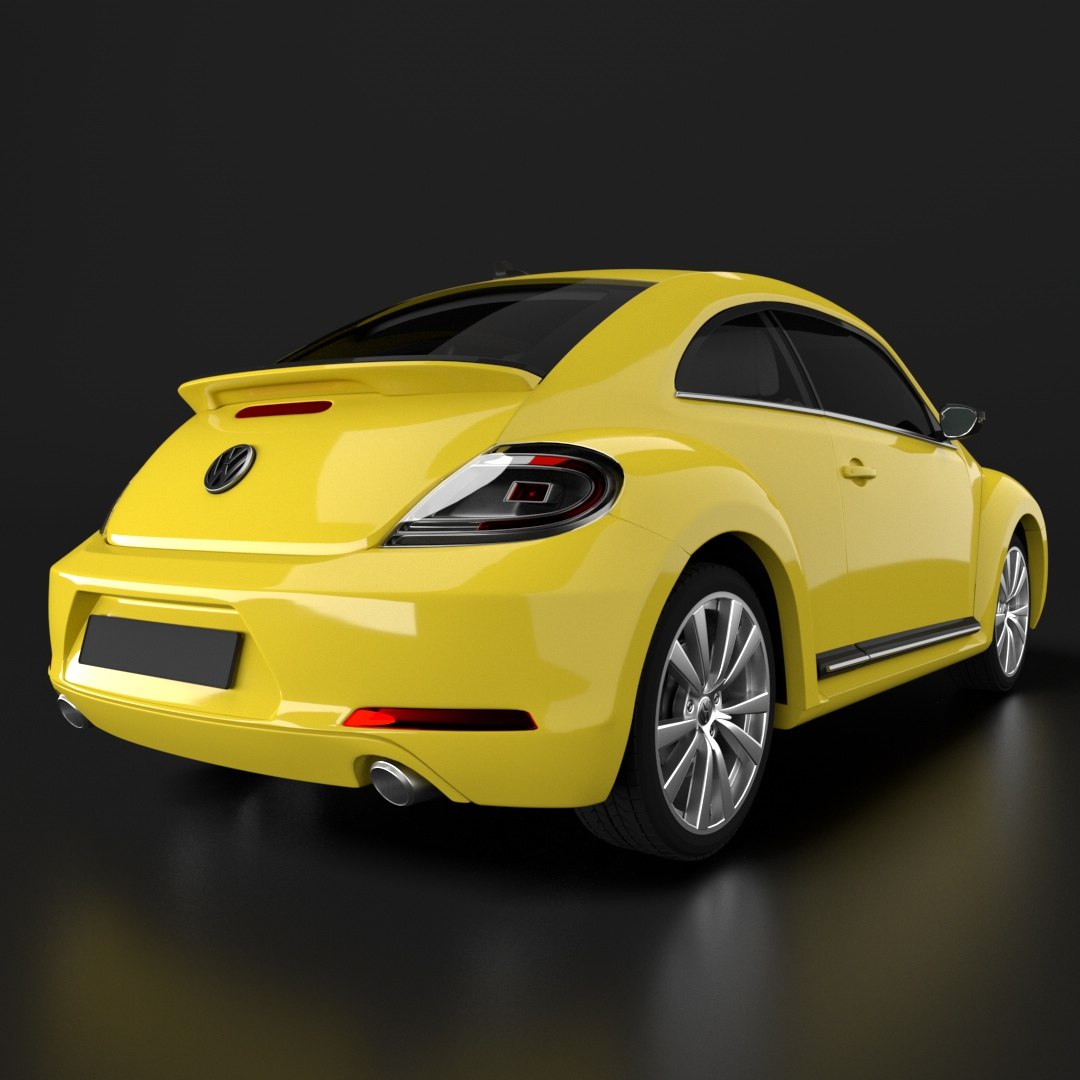 3D Model Volkswagen Beetle - TurboSquid 2382901