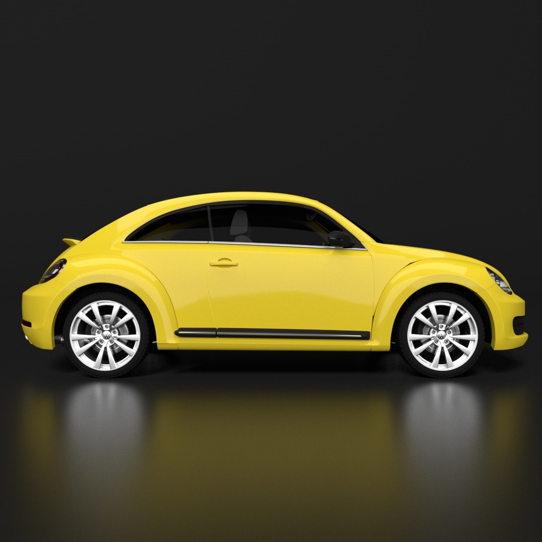3D Model Volkswagen Beetle - TurboSquid 2382901