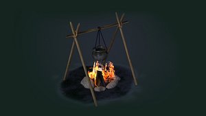 camp fire  game wood settlement prop bonfire fireplace firewood