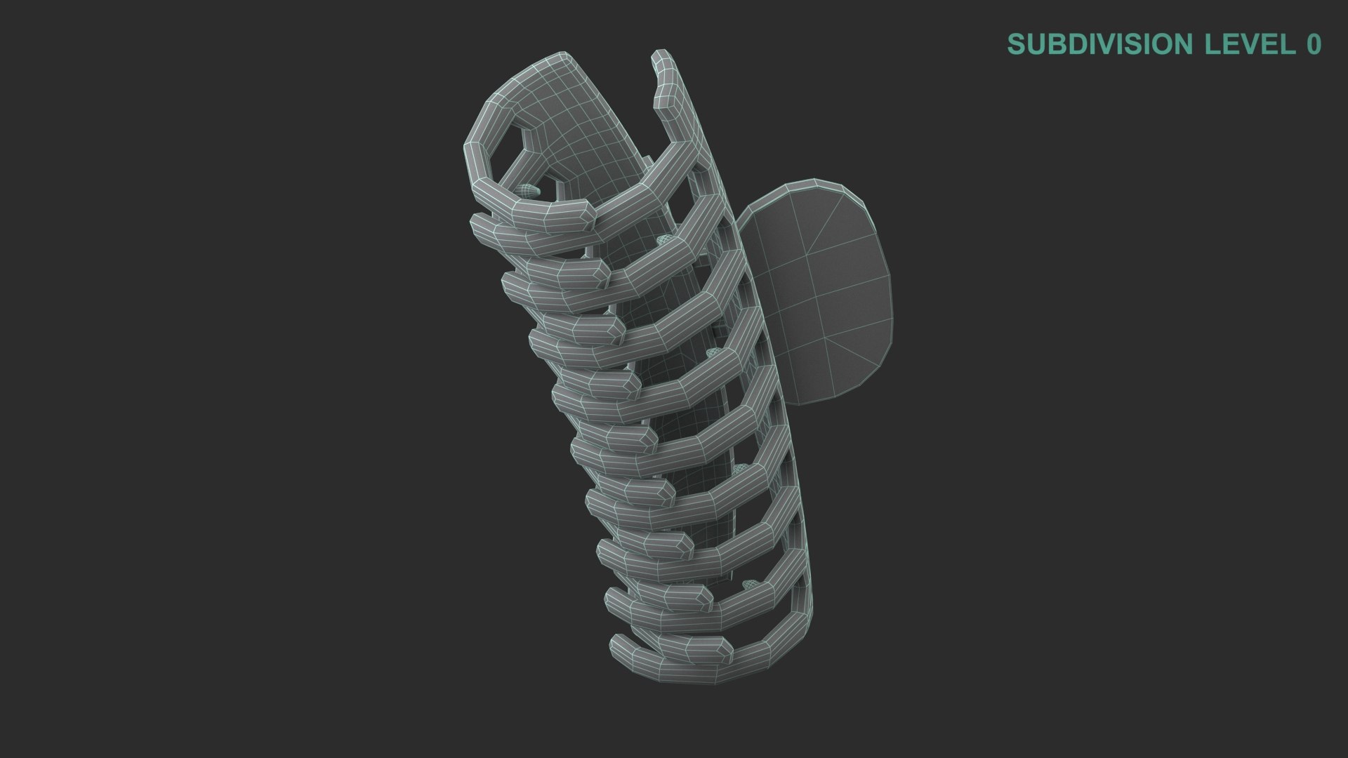 3D model Hair Claw Clip https://p.turbosquid.com/ts-thumb/gr/TOQpPG/ge/wireframe0007/jpg/1670393477/1920x1080/fit_q87/66bee3cf16488a9149b9c14fed1bc134ae73fb77/wireframe0007.jpg