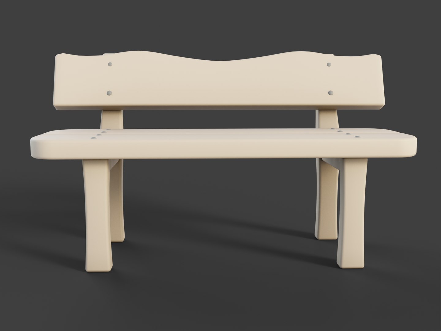 Cartoon Bench 5 3D Model - TurboSquid 2029496