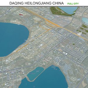 Daqing Heilongjiang China 3D