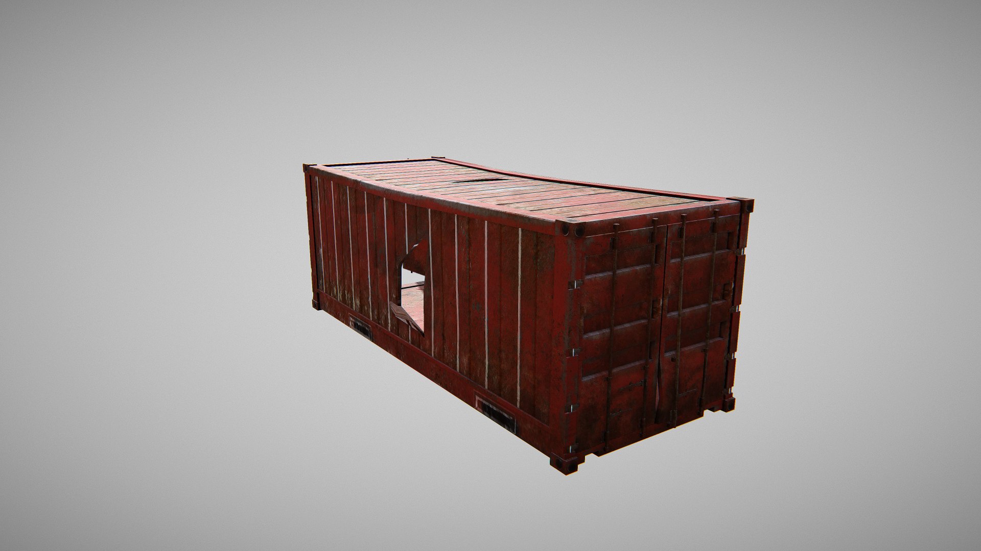 obj cargo container